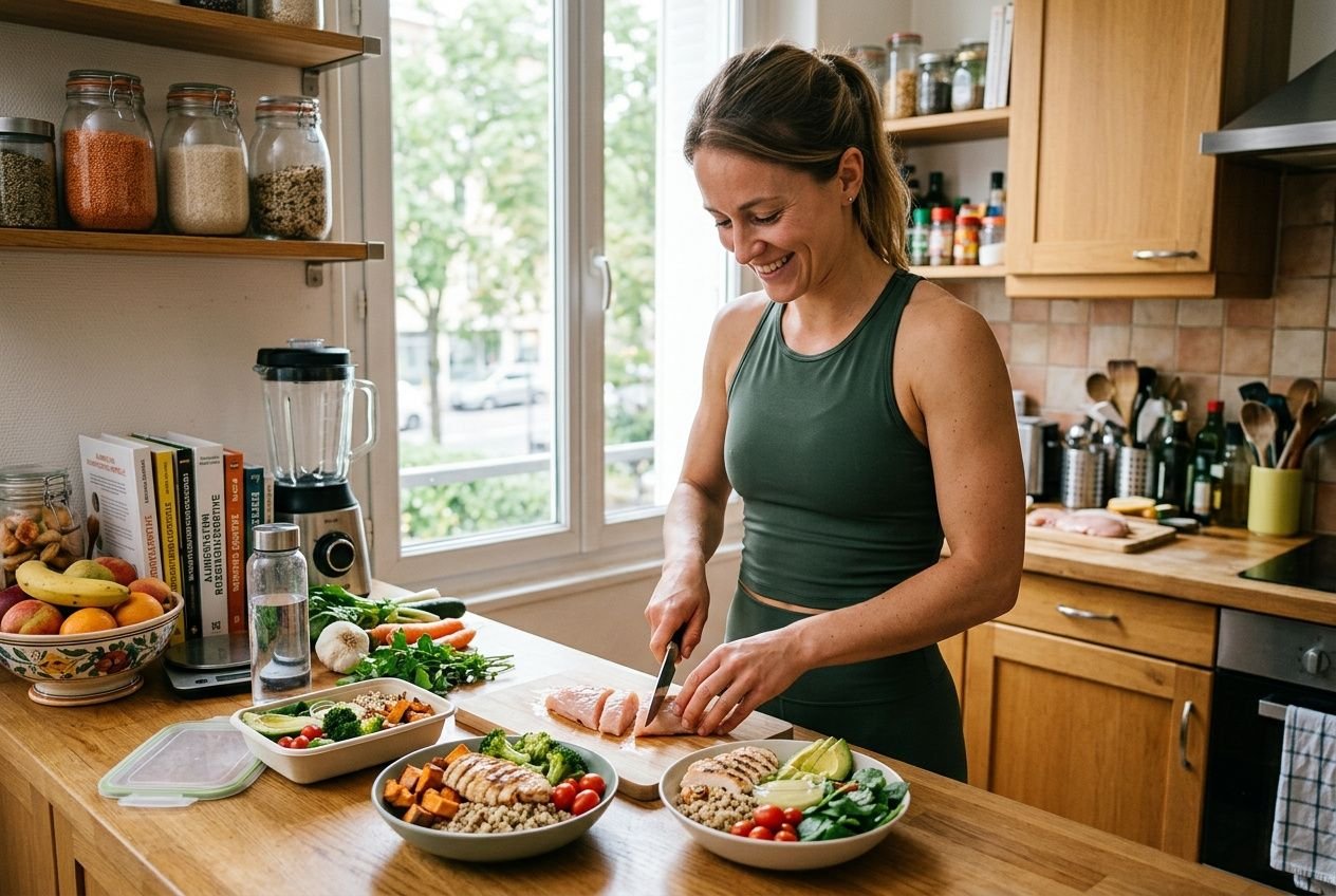 Alimentation pour recomposition corporelle : perdre du gras et gagner des muscles