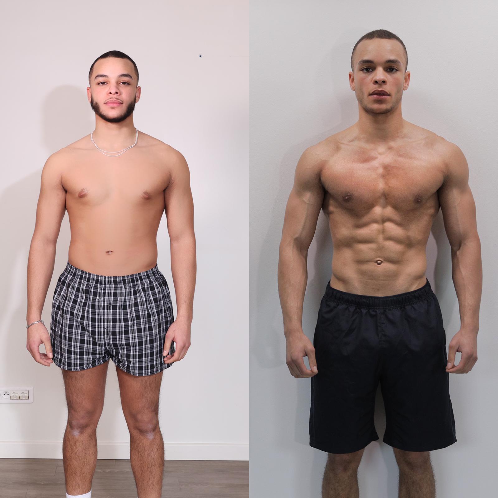 3 Mois de sport avant après : transformations réelles du corps