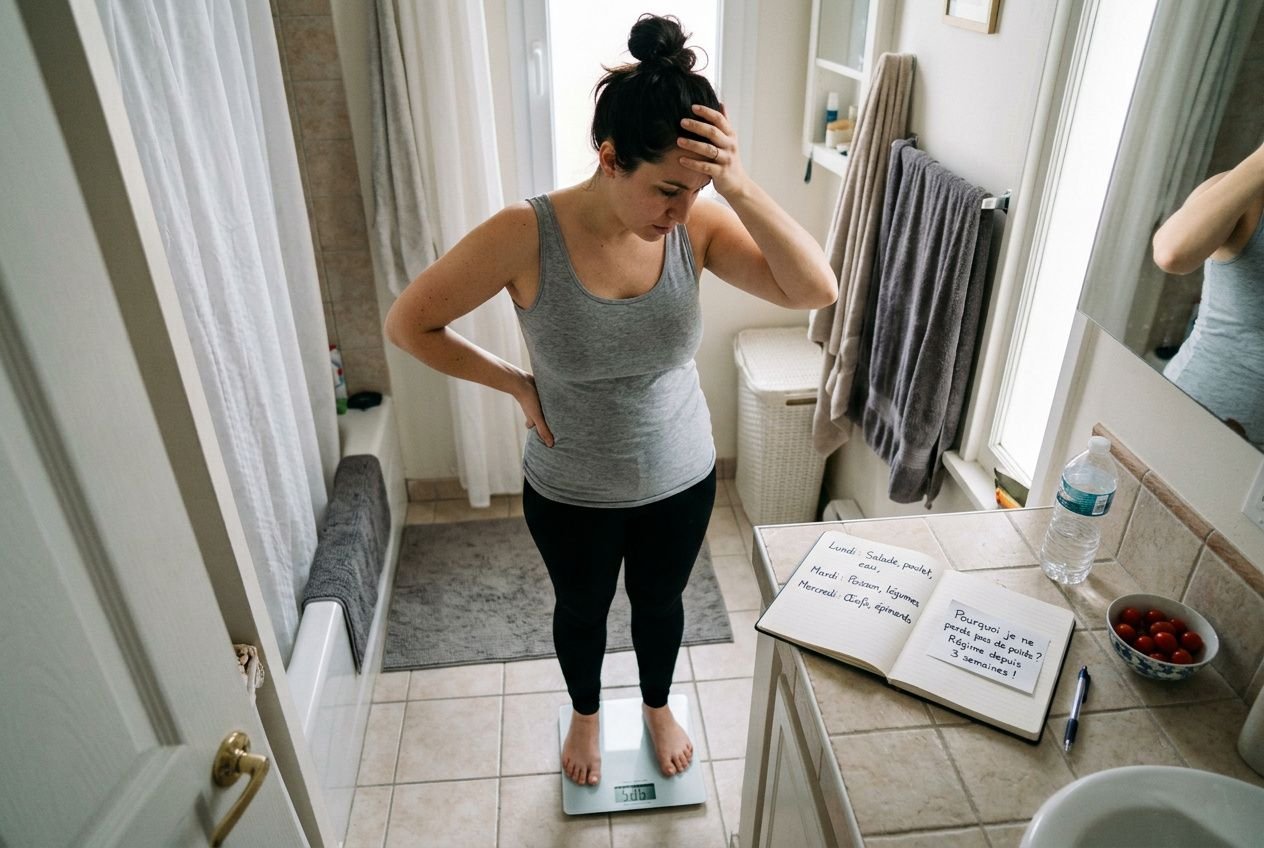 Pourquoi je ne maigris pas malgré un régime : 10 causes